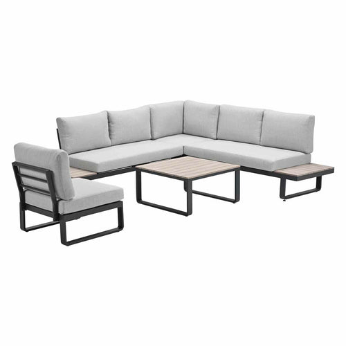 Garden Impressions loungeset Diego valley sand - 5-delig