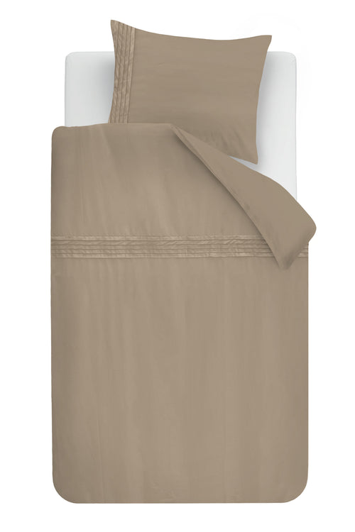 Beddinghouse Dekbedovertrek Osiris - 140 x 200/220 cm - Taupe