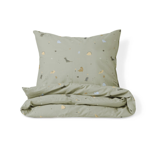 Petite Amélie Kinderbeddengoed DINO 2 dlg