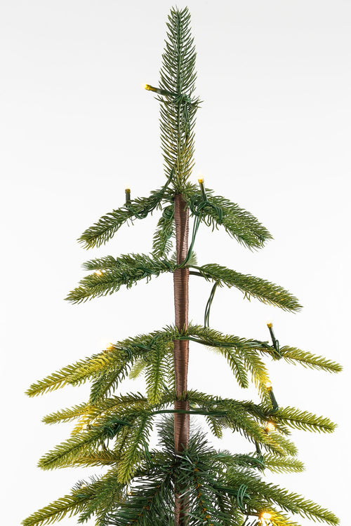 Black Box Trees Lodge Kunstkerstboom met Verlichting en Timer- en Dimfunctie - H155 x  Ø48 cm - Groen