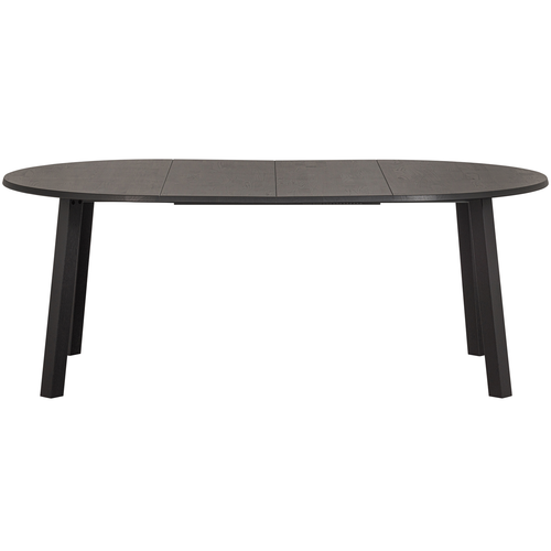 WOOOD uitschuifbare eettafel Lange Jan - Zwart - 75x120x120 - vtwonen shop