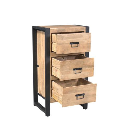 Starfurn Halkast Britt - Naturel Hout - 55x40x100cm