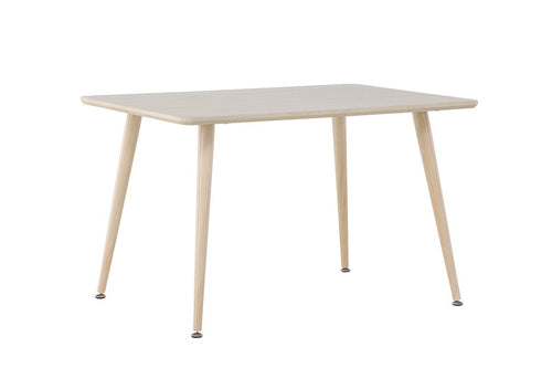 Rebellenclub Kindertafel Skive - 80 x 60 cm - Wit Gelakt