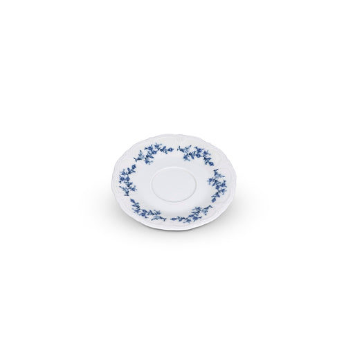 Bonbistro - Schotel 16,5cm blue flower Retro - Set van 6