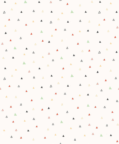 Masureel behang geometrische vormen wit - 53 cm x 10.05 m - 631875