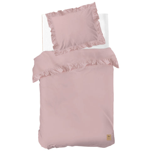Dindi Home - Dekbedovertrek Candy Clouds - 140x220 cm - Roze