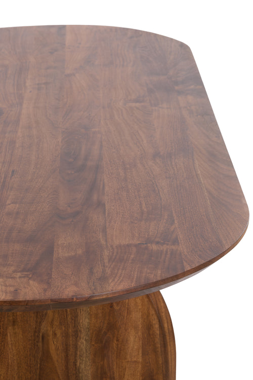 Light & Living eettafel INDORE - 220x100x75cm - bruin