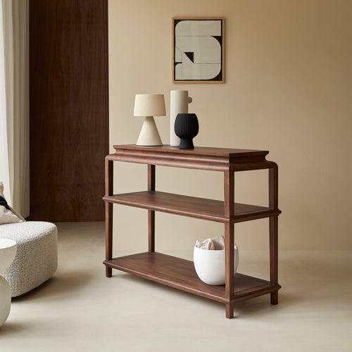 Tikamoon Dressoir van massief acacia 120 cm - Bruin