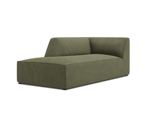 Micadoni - Linker meridiaan "Ruby" ribfluwelen, groente - 180x93x69cm
