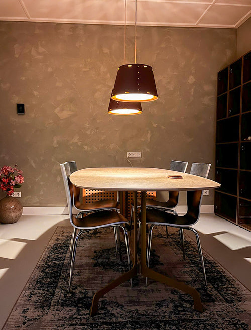 Fabricado Natuurlijk Hanglampie - Clay - diameter 34 cm x hoogte 26 cm - vtwonen shop