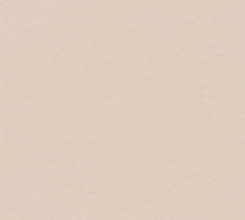 Livingwalls behang effen beige en roze - 53 cm x 10.05 m - AS-390982