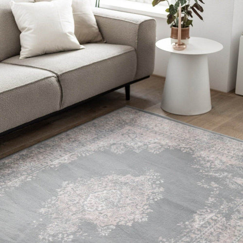 Interieur05 Vintage vloerkleed Keshan Grijs