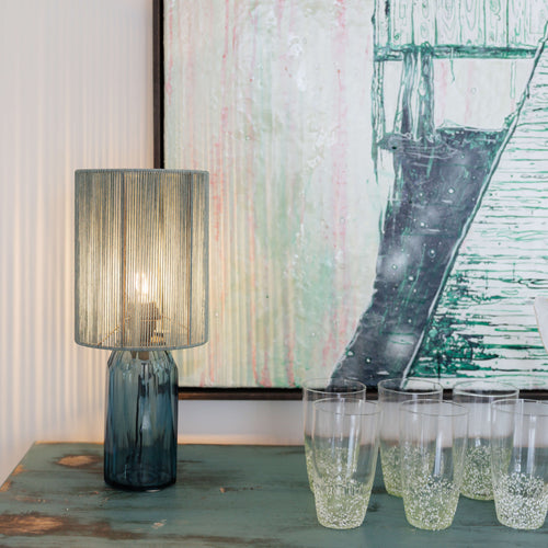 Kare Design Tafellamp Veccio - blauw - vtwonen shop