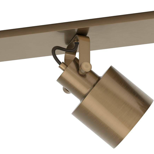 EGLO spot Southery - e27 - 3 lichts - 70 cm - goud/crème - vtwonen shop