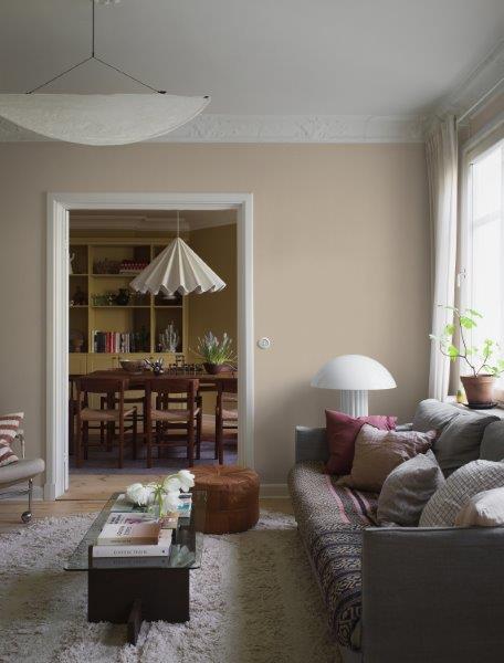 Borastapeter behang effen donker beige - 53 cm x 10.05 m - 660667 - vtwonen shop