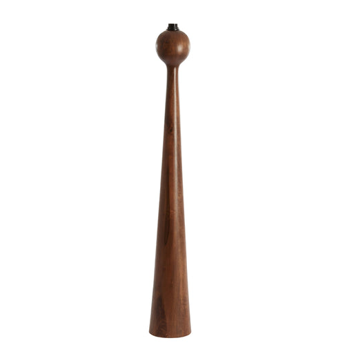 Light & Living vloerlamp Festina - bruin - Ø18cm