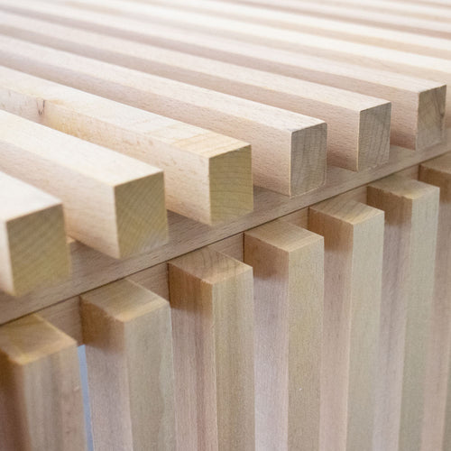 HOME DELUX Houten bank LORA Natuur - 110 cm