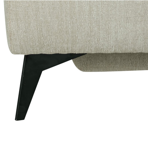Furnhouse chaise longue bank links Colorado - Crème wit - Stof - 156x268x107