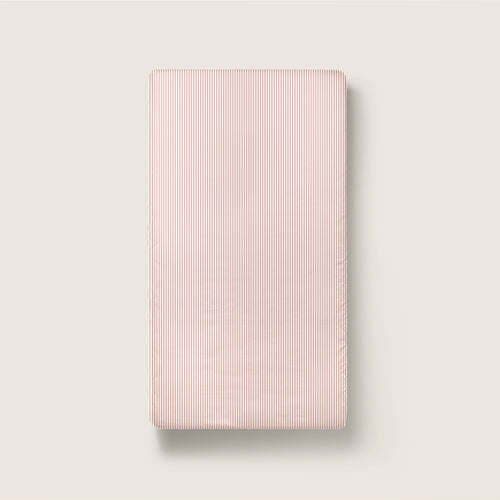 Petite Amélie Hoeslaken ROSE - 80x160 cm - biologisch katoen - crème