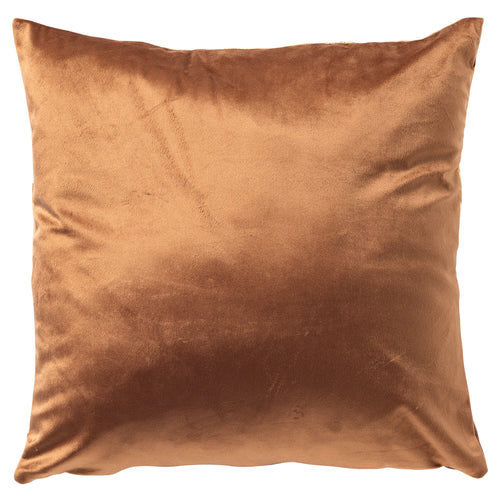 MAUDY - kussenhoes 45x45 cm - bloemmotief - Toast - bruin, beige
