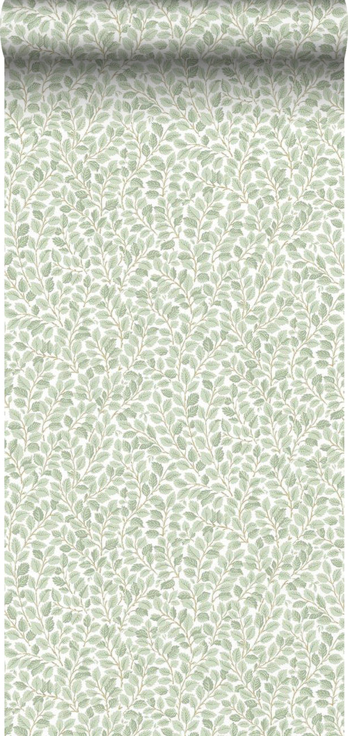 Borastapeter behang bladeren groen - 53 cm x 10.05 m - 660372 - vtwonen shop