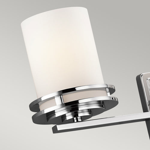 Elstead Hendrik - 3 Lichts Badkamer Wandlamp Gepolijst Chroom IP44, G9