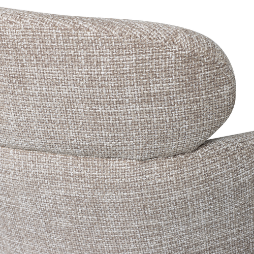 FENNE DRAAIBARE EETKAMERSTOEL GEWEVEN STOF NATUREL - vtwonen shop