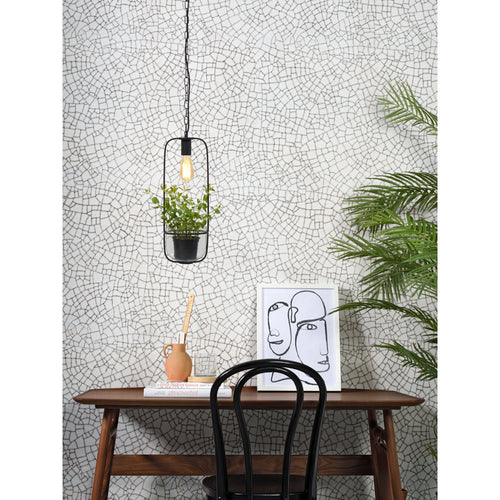it's about RoMi hanglamp Florence - zwart - 19x19x52cm - vtwonen shop