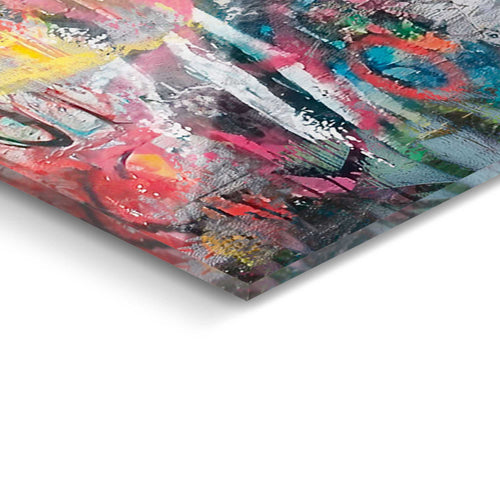 Reinders All We Need is Love glasschilderij -  meerkleurig/multi color - hobbyruimte - 78x116cm