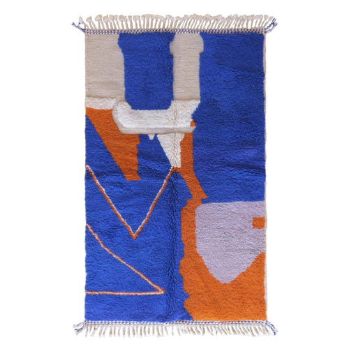 AFK Living vloerkleed Berber - handgemaakt - Wol - 155 x 248 cm - vtwonen shop