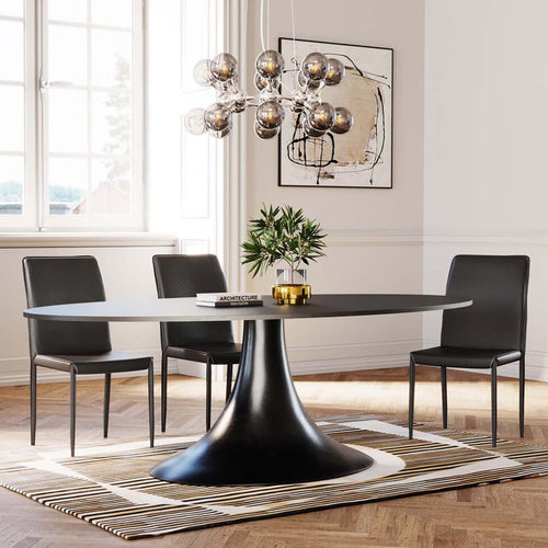 Kare Design Stoel Milano zwart - vtwonen shop