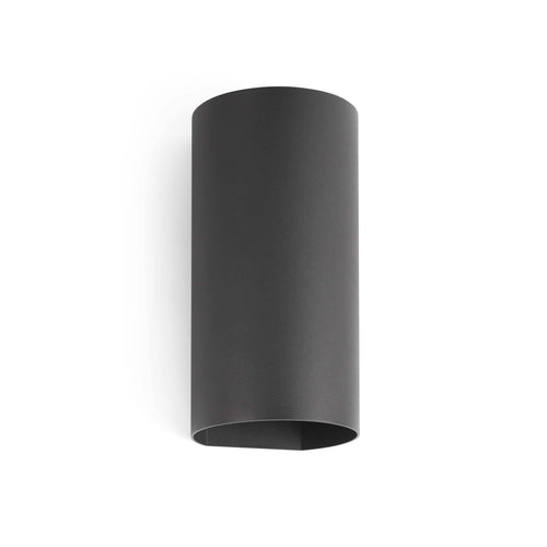 Faro Bruc - LED Outdoor Up Down Wandlamp Donkergrijs IP54
