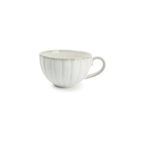 S|P Collection - Kop 18cl nuance white Lotus - Set van 4 - vtwonen shop