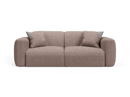 Cosmopolitan Design Modulaire bank Strino 3-zits, structurele stof cappuccino - 98x220x78cm