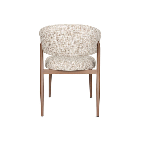 Housecraft Living Patti Eetkamerstoelen Gemêleerd Bruin - Set van 2