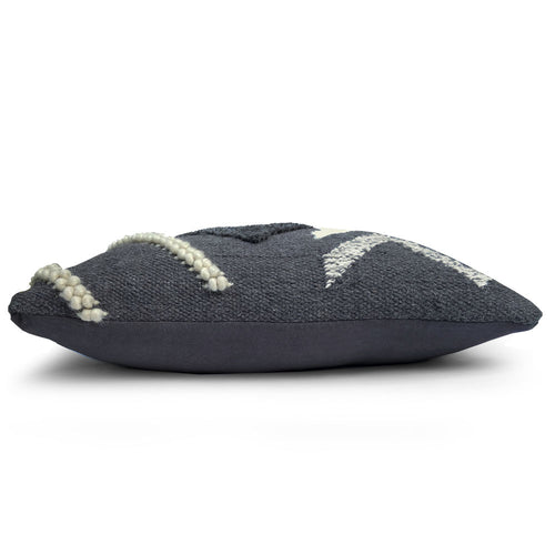Malagoon kussen Wonder - cozy grijs - 35x60cm 100%wol