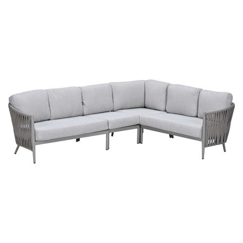 Garden Impressions Loungebank Devin 4-delig - taupe