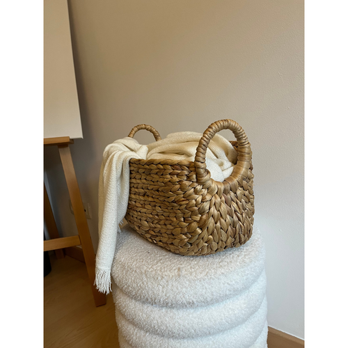 Calicosy - Opbergmand Woonkamer - Beige - 19x36x22 cm
