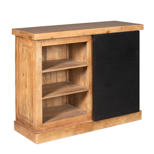 StarFurn Ladekast Nashville - Rechthoek Naturel Hout - 100x45x85cm - vtwonen shop
