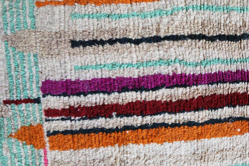 AFK Living vloerkleed Berber - handgemaakt - Wol - 75 x 378 cm - vtwonen shop