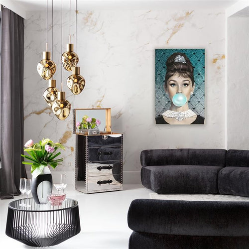 Kare Design Schilderij diva bubbel 80x120cm