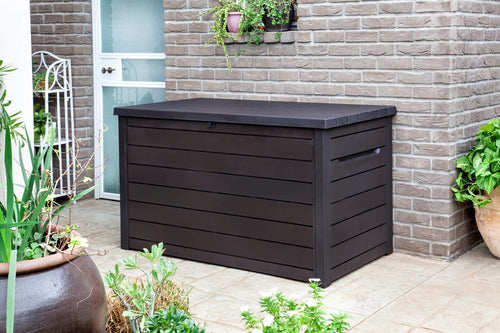 Keter Ontario Opbergbox - 870L - 147x83x86cm - Grafiet - vtwonen shop