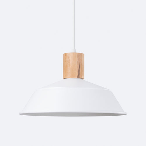 Sollux Lighting Hanglamp FANO wit - 34x34x120cm