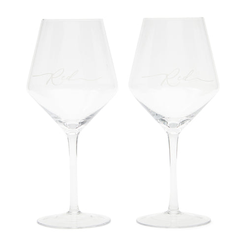 Rivièra Maison RM Red Wine Glass 2 pcs - Glas - Transparant - vtwonen shop