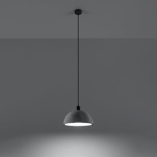 Sollux hanglamp Pablito - 1 lichts - 30  x 120   cm - grijs - vtwonen shop