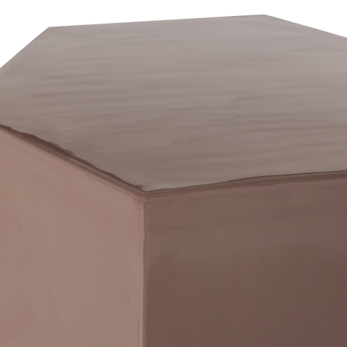 WOOOD plantenstandaard Rexo - Metaal Hoogglans - Bruin - 67x28x28