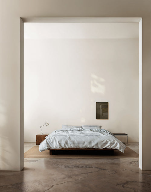 Marc O'Polo Suvie dekbedovertrek - Eenpersoons – 140x200/220 cm - Grey mist