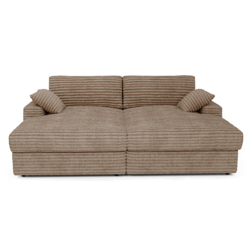 Premium Interiors - Sofa PLUM - xxl ribfluweel mol 260cm