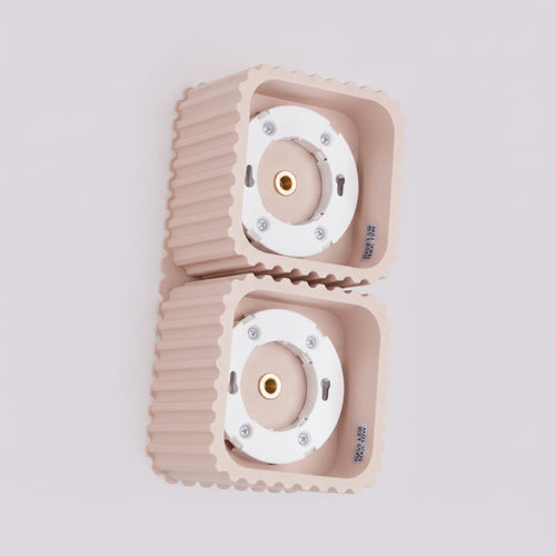 Sollux Lighting Plafondlamp RIFF 2 taupe Gx53 - 20,5x10x8cm