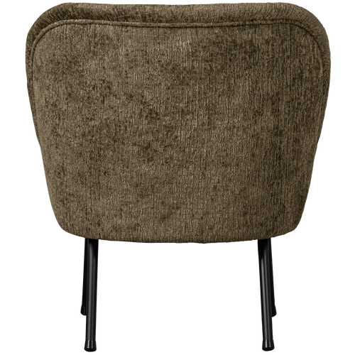 BePureHome fauteuil Vogue - Structure Velvet - Bonsai - 69x57x70 - vtwonen shop